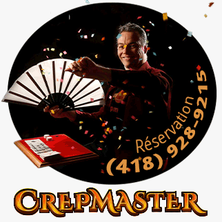 Le magicien &agrave; Qu&eacute;bec &ndash; Crepmaster  Fran&ccedil;ois Cr&eacute;peau