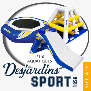 Jeux aquatiques gonflables pour l’eau - Desjardins Sport Saint-Jérôme