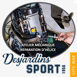 Réparation de moteur de bateau et d’hélice - Desjardins Sport Saint-Jérôme