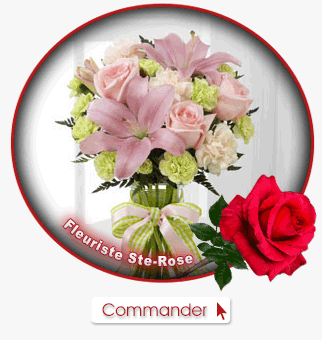 Nos arrangements de fleurs - Fleuriste Ste-Rose de Blainville