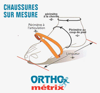 Chaussures orthop&eacute;diques - Orthom&eacute;trix Westmount Orthosport