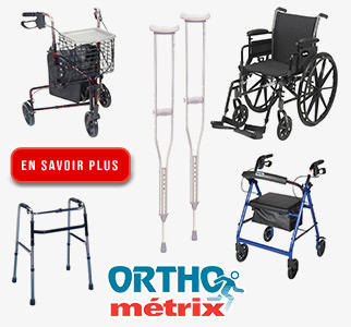 Vente et location d&rsquo;&eacute;quipements m&eacute;dicaux - Orthom&eacute;trix Westmount