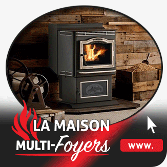 Les Foyers &agrave; granules de La Maison Multi-Foyers Sainte-Agathe-des-Monts