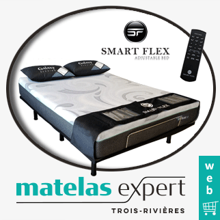 Matelas Expert Trois-Rivi&egrave;res &ndash; Lit ajustable &eacute;lectrique