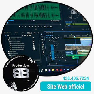 Productions BB vid&eacute;o &ndash; Montr&eacute;al &ndash; Animation de logo 3D