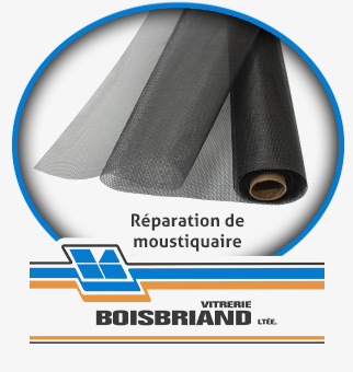 Vitrerie Boisbriand &ndash; R&eacute;paration de moustiquaire