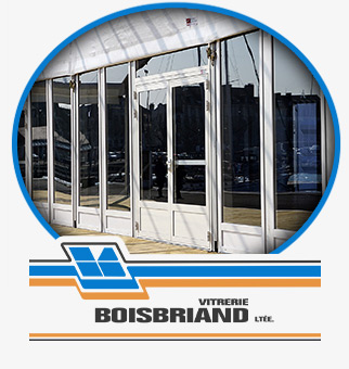 R&eacute;paration de porte et vitrine commerciale - Vitrerie Boisbriand