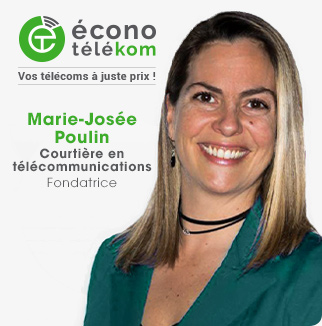 Courtière en télécommunications Marie-Josée Poulin – écono télékom