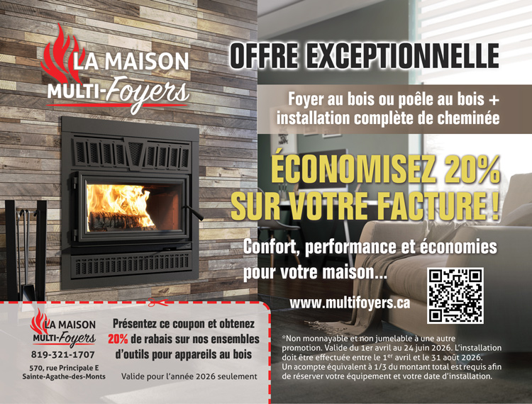 Promotion foyer au bois Rabais poêle au bois