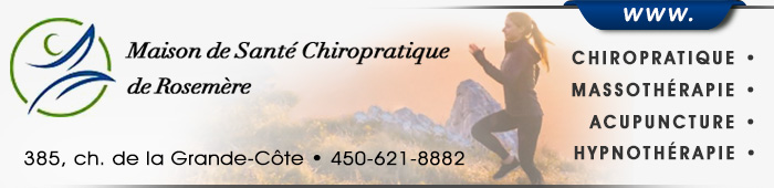 Chiropraticien Rosemère - Dre Isabelle Gallant