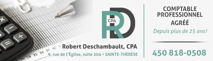 Comptable Robert Deschambault CPA Ste-Thérèse
