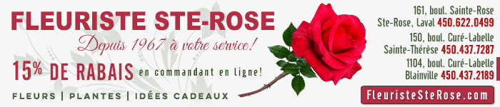 Fleuriste Ste-Rose - Succursale de Blainville