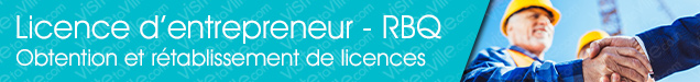 Licence d'entrepreneur RBQ La-Sarre - Visitetaville.com
