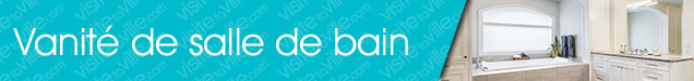Vanité de salle de bain Saint-Modeste - Visitetaville.com